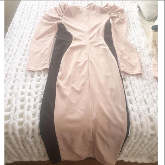 PINK & BLACK DRESS - Picture 2 of 3